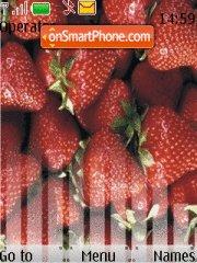 Strawberries theme screenshot