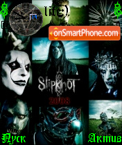 Slipknot3 theme screenshot