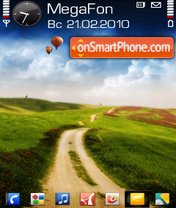 Dirt Road by Altvic tema screenshot