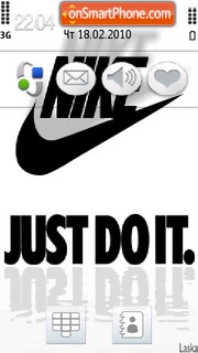 Nike 17 tema screenshot