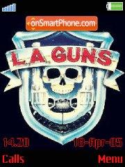 Скриншот темы L. A. Guns