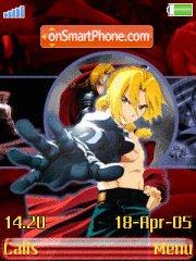 Скриншот темы Full Metal Alchemist 01