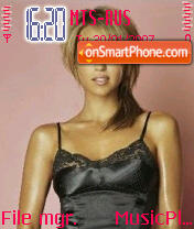 Rachel Stevens tema screenshot