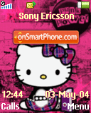 Hello Kitty tema screenshot