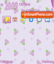 Grape fp1 theme screenshot