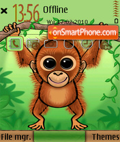 Orangutan theme screenshot