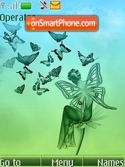 Butterfly tema screenshot