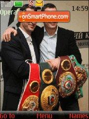 Klitschko (Klichko) brothers tema screenshot