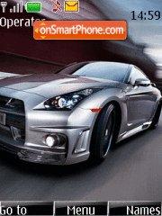 Скриншот темы Nissan Gtr 04