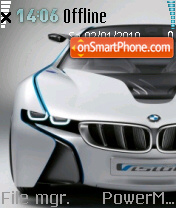 Скриншот темы Bmw Vision 01