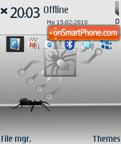 Spider 04 es el tema de pantalla