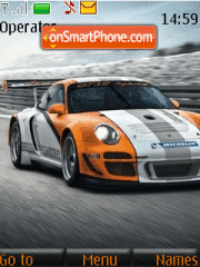 Скриншот темы Porsche 911 GT3 R Hybrid