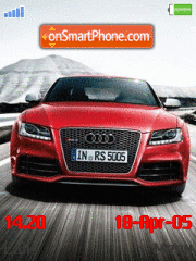 Audi A5 es el tema de pantalla