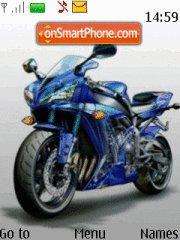 Motocicleta tema screenshot