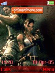 Resindent Evil 5 v.1.4 Revolution 1.2 theme screenshot