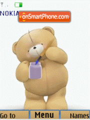 Capture d'écran Bear, animation thème
