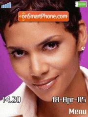 Halle Berry Theme-Screenshot