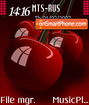 Cherry tema screenshot