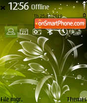 Green Abstract 05 Theme-Screenshot