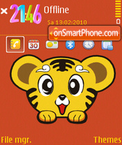 Tiger fp1 theme screenshot