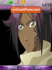 Shihouin Yoruichi es el tema de pantalla