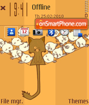 Cat n birds es el tema de pantalla