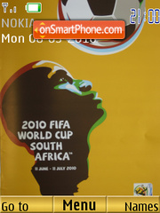 2010 FIFA World Cup theme screenshot