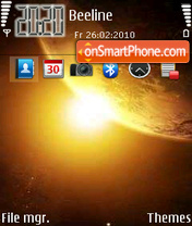 Space 12 theme screenshot