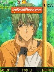 Hihara Kazuki (La cordo d'Oro) tema screenshot