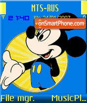 Mickey2 tema screenshot