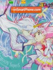 Capture d'écran Chibiusa&Helios thème