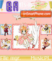 Sakura Revolution tema screenshot