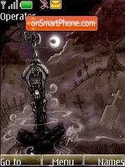 Gothic style Theme-Screenshot