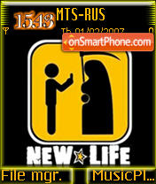 Newlife 7 8 tema screenshot