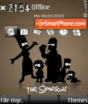 Simpsons 05 theme screenshot