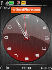 Analog clock anim Theme-Screenshot