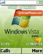 Amd Vista 01 es el tema de pantalla