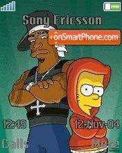 Bart Simpson and 50 Cent es el tema de pantalla