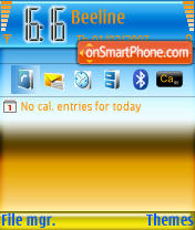 Not Future ver03 for n80 es el tema de pantalla