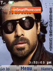 Imran Hashmi SWF Clock tema screenshot