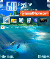 Adventure n80 theme screenshot