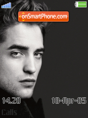 Capture d'écran Robert Pattinson thème