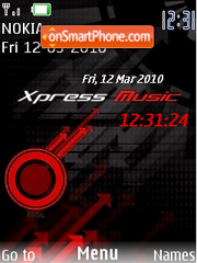 Скриншот темы Xm With Mp3 Tone