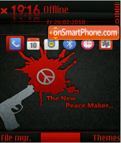 The New Peace Maker es el tema de pantalla