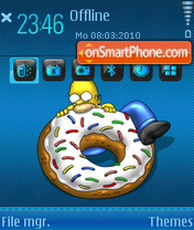 Homer 05 tema screenshot