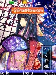 Anime in kimono es el tema de pantalla