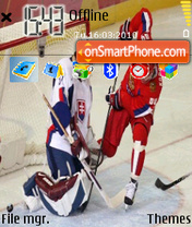 Скриншот темы Hockey Vancouver