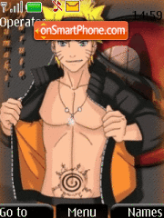 Capture d'écran Naruto 2005 thème