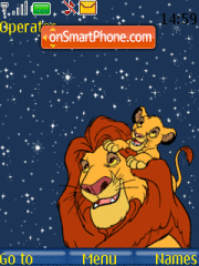 Lion King 04 tema screenshot