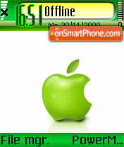 Скриншот темы Apple Fresh 01